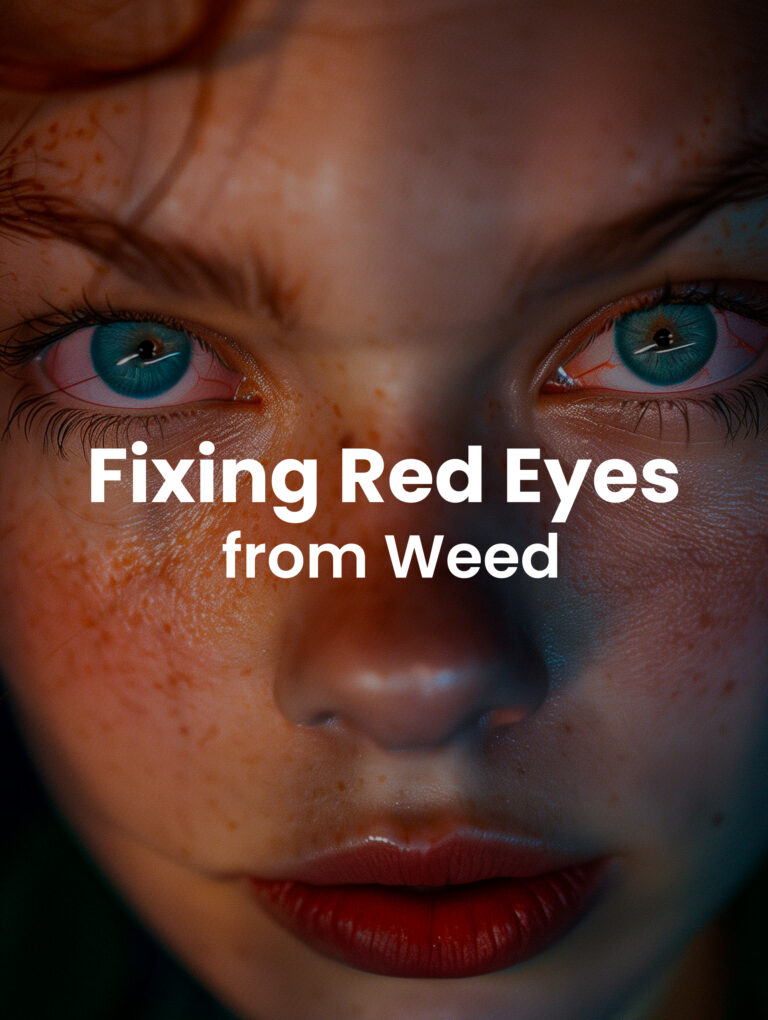 Fixing Red Eyes from Weed