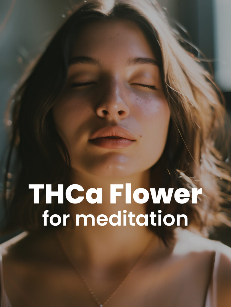 THCA Flower for meditation