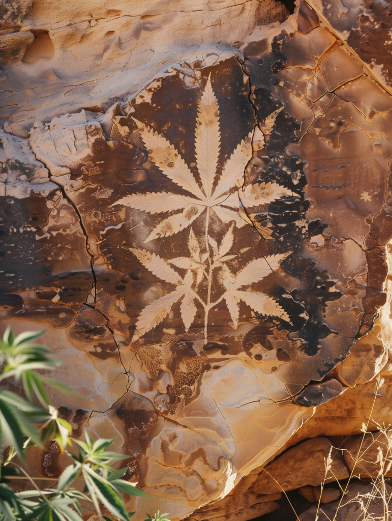 cannabis discover rock art